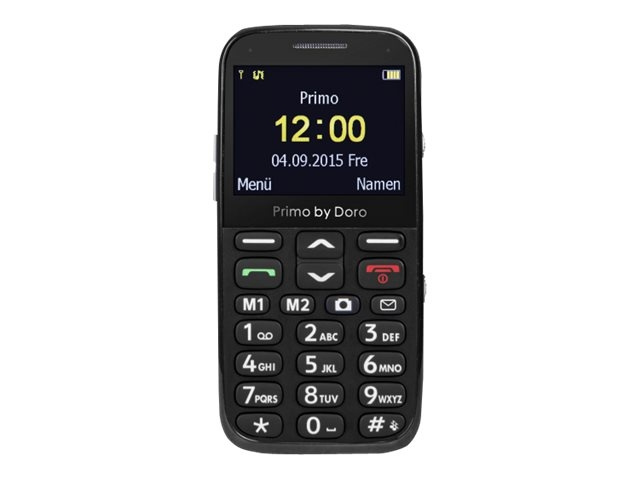 Doro Primo 366 2.3 Svart i gruppen SMARTPHONE & SURFPLATTOR / Mobiltelefoner & smartphones hos TP E-commerce Nordic AB (C60913)