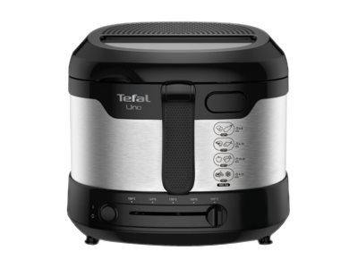 Tefal Uno M Fritös 1,8 liter Rostfritt stål i gruppen HEM, HUSHÅLL & TRÄDGÅRD / Hushållsmaskiner / Airfryers & fritöser hos TP E-commerce Nordic AB (C60926)