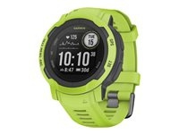 Garmin Instinct 2 45 mm svart grön sportklocka i gruppen SPORT, FRITID & HOBBY / Smartwatch & Aktivitetsarmband / Smartwatches hos TP E-commerce Nordic AB (C61011)