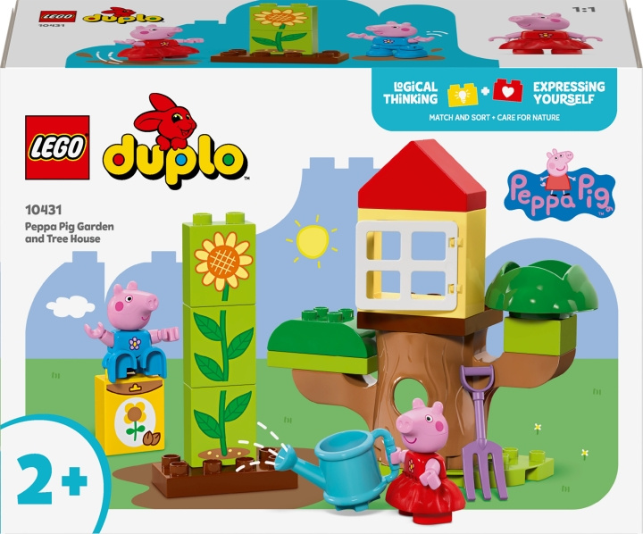 LEGO DUPLO Peppa Pig - Pipsa gris gård och trädkoja i gruppen LEKSAKER, BARN- & BABYPRODUKTER / Leksaker / Byggleksaker / Lego hos TP E-commerce Nordic AB (C61589)