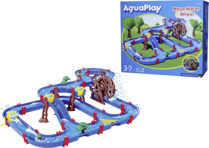 AquaPlay Mega Water Wheel vattenlekplats i gruppen LEKSAKER, BARN- & BABYPRODUKTER / Leksaker / Övriga leksaker hos TP E-commerce Nordic AB (C61651)