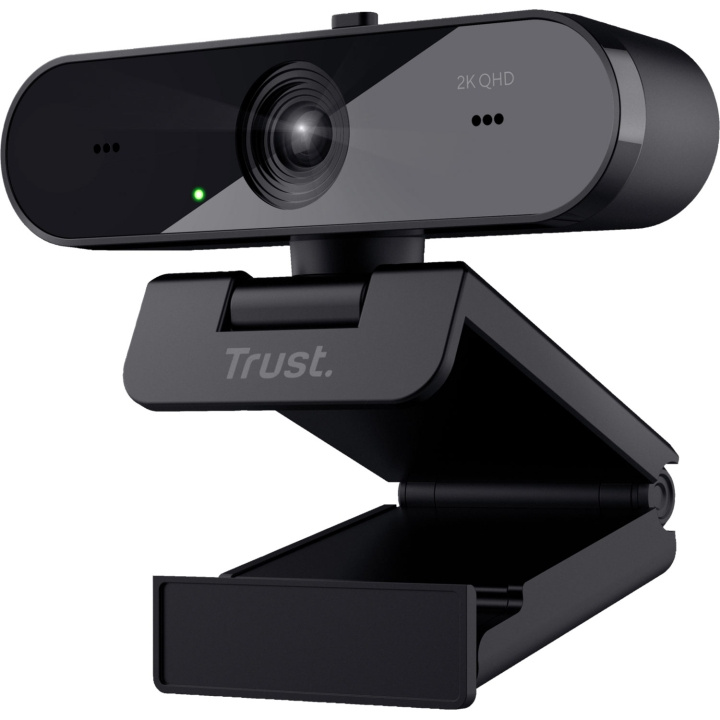 Trust Taxon Webbkamera 2K QHD 1440p Eco i gruppen DATORER & KRINGUTRUSTNING / Datortillbehör / Webbkameror hos TP E-commerce Nordic AB (C62201)