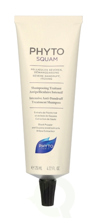 Phyto Phytosquam Intensive Exfoliating Treatment Shampoo 125 ml i gruppen SKÖNHET & HÄLSA / Hår & Styling / Hårvårdsprodukter / Schampo hos TP E-commerce Nordic AB (C62435)