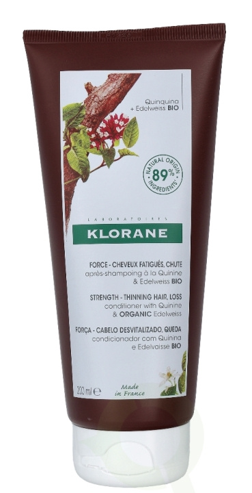 Klorane Conditioner With Quinine And B Vitamins 200 ml i gruppen SKÖNHET & HÄLSA / Hår & Styling / Hårvårdsprodukter / Balsam hos TP E-commerce Nordic AB (C62468)