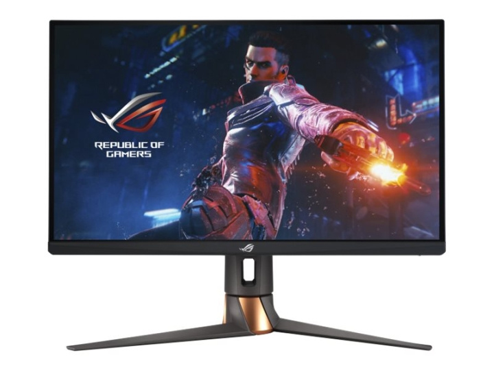 ASUS ROG Swift PG27UQR 27 3840 x 2160 (4K) HDMI DisplayPort 160Hz Pivot-skärm i gruppen DATORER & KRINGUTRUSTNING / Datorskärmar & Tillbehör / Datorskärmar hos TP E-commerce Nordic AB (C62572)