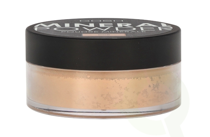 Gosh Mineral Powder 8 g 008 Tan i gruppen SKÖNHET & HÄLSA / Makeup / Basmakeup / Puder hos TP E-commerce Nordic AB (C63879)