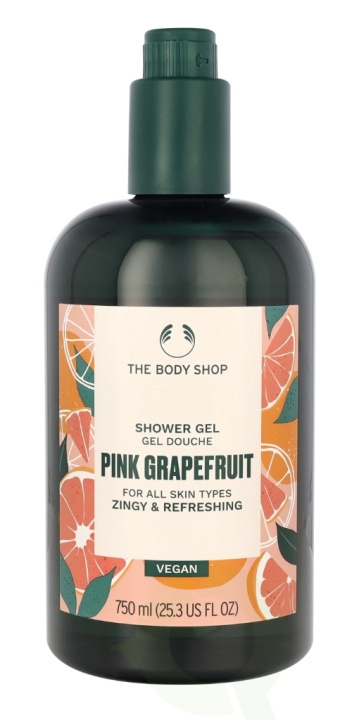 The Body Shop Shower Gel 750 ml Pink Grapefruit i gruppen SKÖNHET & HÄLSA / Hudvård / Kroppsvård / Bad & Duschcreme hos TP E-commerce Nordic AB (C64019)