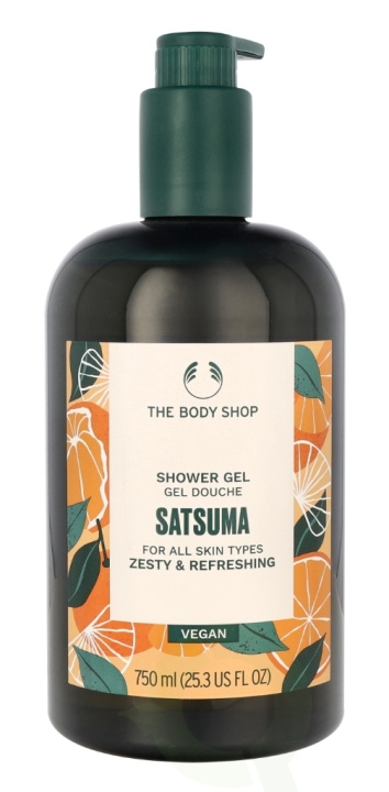 The Body Shop Shower Gel 750 ml Satsuma i gruppen SKÖNHET & HÄLSA / Hudvård / Kroppsvård / Bad & Duschcreme hos TP E-commerce Nordic AB (C64020)