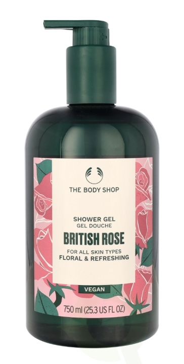 The Body Shop Shower Gel 750 ml British Rose i gruppen SKÖNHET & HÄLSA / Hudvård / Kroppsvård / Bad & Duschcreme hos TP E-commerce Nordic AB (C64022)