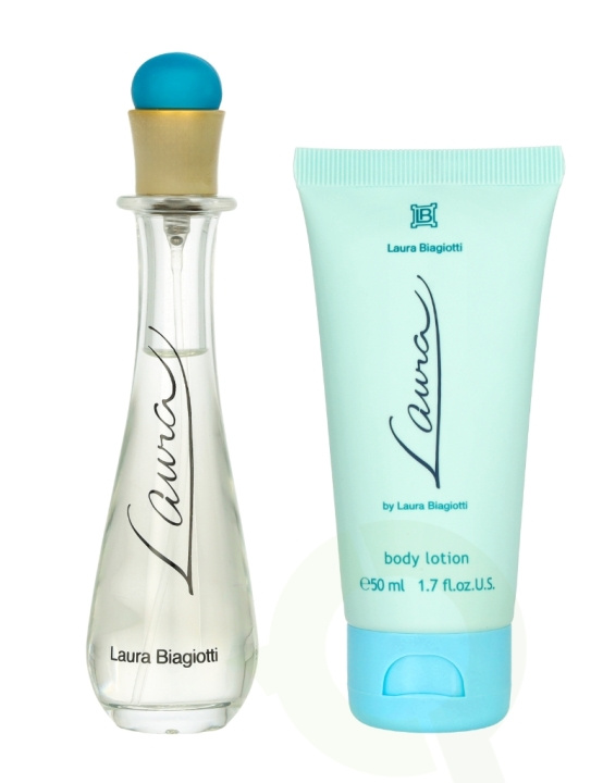 Laura Biagiotti Laura Giftset 75 ml Edt Spray 25ml/Bodylotion 50ml i gruppen SKÖNHET & HÄLSA / Presentkit / Presentkit För Henne hos TP E-commerce Nordic AB (C64025)