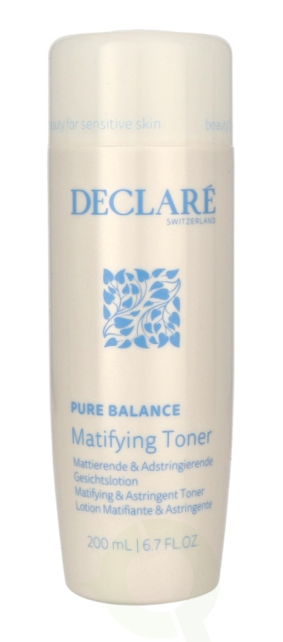 Declare Purebalance Matifying Toner 200 ml i gruppen SKÖNHET & HÄLSA / Hudvård / Ansiktsvård / Rengöring hos TP E-commerce Nordic AB (C64333)