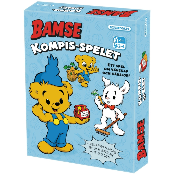 Kärnan Bamse Kompis-spelet i gruppen LEKSAKER, BARN- & BABYPRODUKTER / Leksaker / Sällskapsspel / Barnspel hos TP E-commerce Nordic AB (C64549)