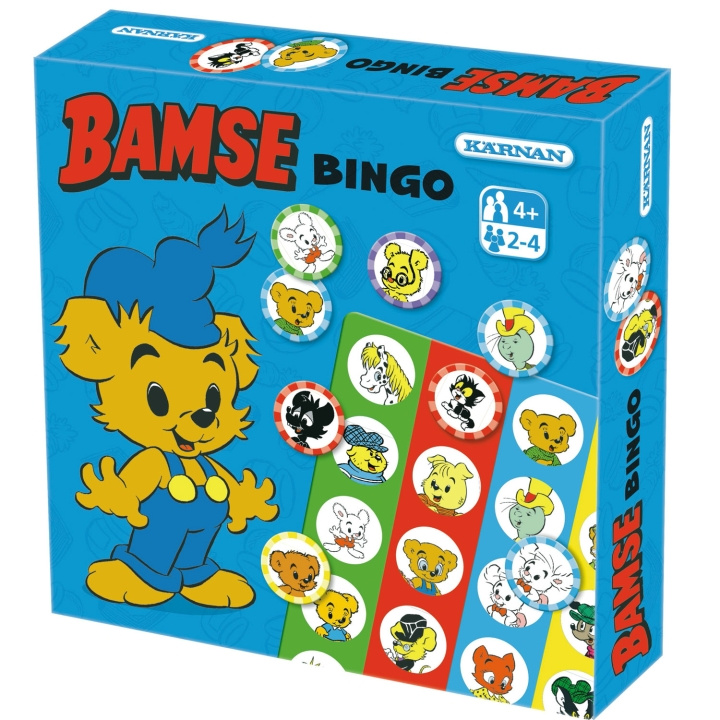 Kärnan Bamse bingo i gruppen LEKSAKER, BARN- & BABYPRODUKTER / Spel / Sällskapsspel hos TP E-commerce Nordic AB (C64550)