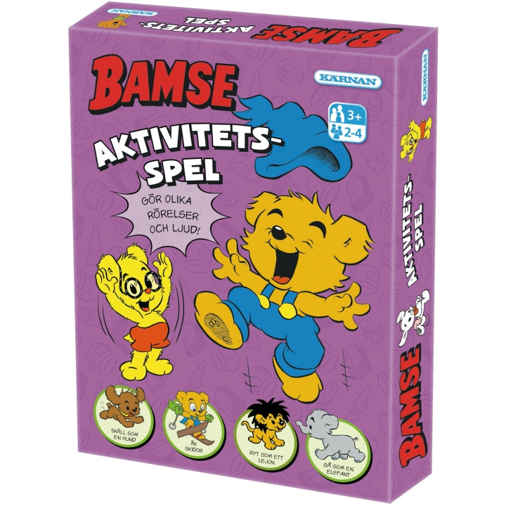 Kärnan Bamse Aktivitetsspel i gruppen LEKSAKER, BARN- & BABYPRODUKTER / Leksaker / Sällskapsspel / Barnspel hos TP E-commerce Nordic AB (C64553)