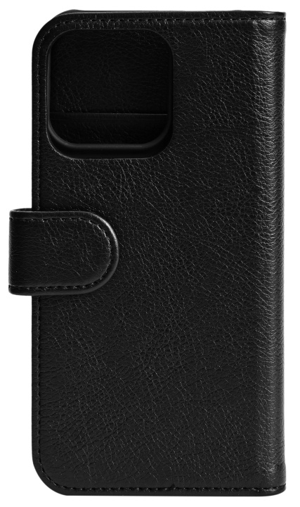 Essentials iPhone 13 Mini PU-plånbok, avtagbar, 3 kort,Svart i gruppen SMARTPHONE & SURFPLATTOR / Mobilskydd / Apple / iPhone 13 Mini hos TP E-commerce Nordic AB (C65002)