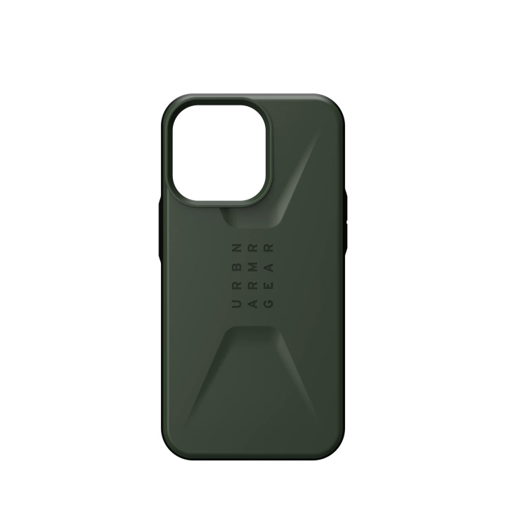 Urban Armor Gear iPhone 13 Pro Civilian Case, Olive i gruppen SMARTPHONE & SURFPLATTOR / Mobilskydd / Apple / iPhone 13 Pro hos TP E-commerce Nordic AB (C65164)