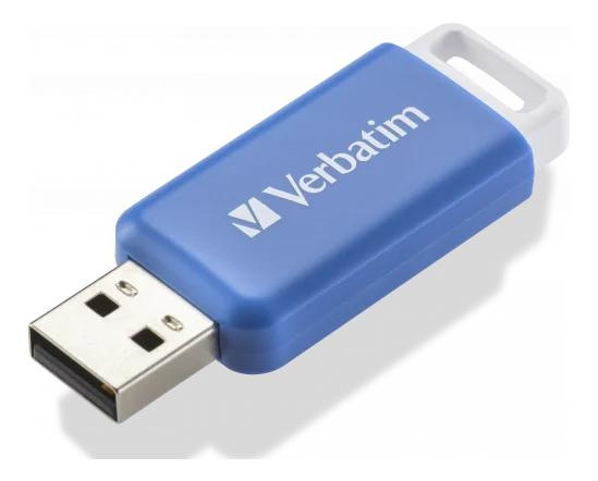 Verbatim DataBar USB 2.0-enhet Blå 64GB i gruppen HEMELEKTRONIK / Lagringsmedia / USB-minnen / USB 2.0 hos TP E-commerce Nordic AB (C65246)