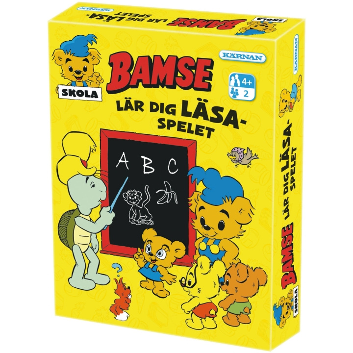 Kärnan Bamse Lär dig läsa-spelet i gruppen LEKSAKER, BARN- & BABYPRODUKTER / Spel / Barnspel hos TP E-commerce Nordic AB (C65352)