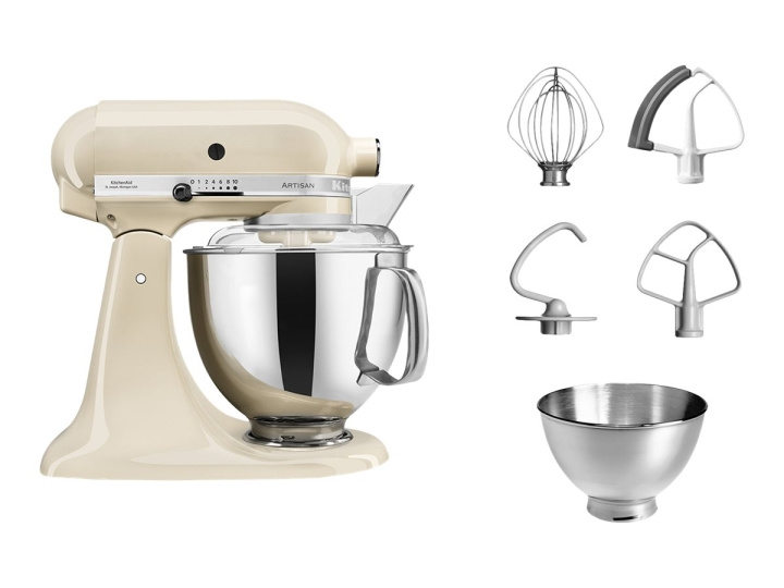 KitchenAid Artisan 5KSM175PSEAC köksmaskin 4,8 liter i gruppen HEM, HUSHÅLL & TRÄDGÅRD / Hushållsmaskiner / Matberedare & Köksassistenter / Matberedare hos TP E-commerce Nordic AB (C65353)