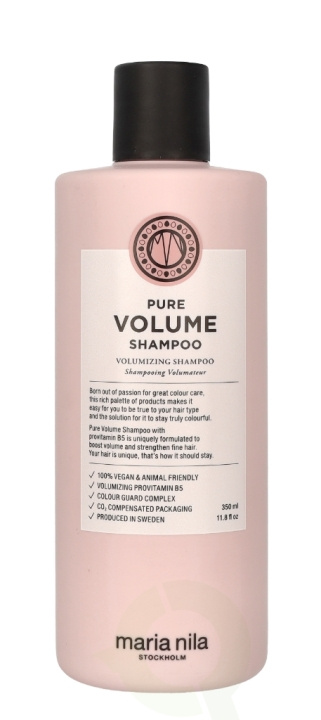 Maria Nila Pure Volume Shampoo 350 ml i gruppen SKÖNHET & HÄLSA / Hår & Styling / Hårvårdsprodukter / Schampo hos TP E-commerce Nordic AB (C65528)