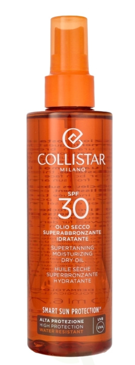 Collistar Supertanning Moisturizing Dry Oil SPF30 200 ml i gruppen SKÖNHET & HÄLSA / Hudvård / Solskydd & Tanning / Solskydd hos TP E-commerce Nordic AB (C65580)