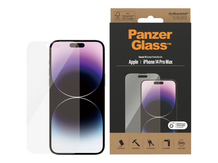 PanzerGlass Apple iPhone 14 Pro Max i gruppen SMARTPHONE & SURFPLATTOR / Mobilskydd / Apple / iPhone 14 hos TP E-commerce Nordic AB (C65892)