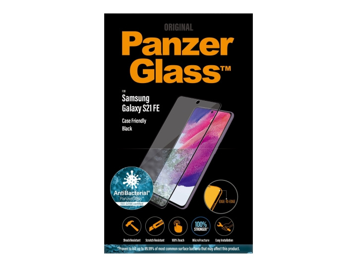 PanzerGlass Krystalklar Samsung Galaxy S21 FE 5G i gruppen SMARTPHONE & SURFPLATTOR / Mobilskydd / Samsung hos TP E-commerce Nordic AB (C65939)