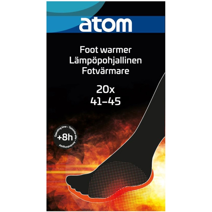 Atom Termisk innersula strl 41–45 20 st i gruppen SPORT, FRITID & HOBBY / Friluftsliv / Friluftsprylar hos TP E-commerce Nordic AB (C66005)