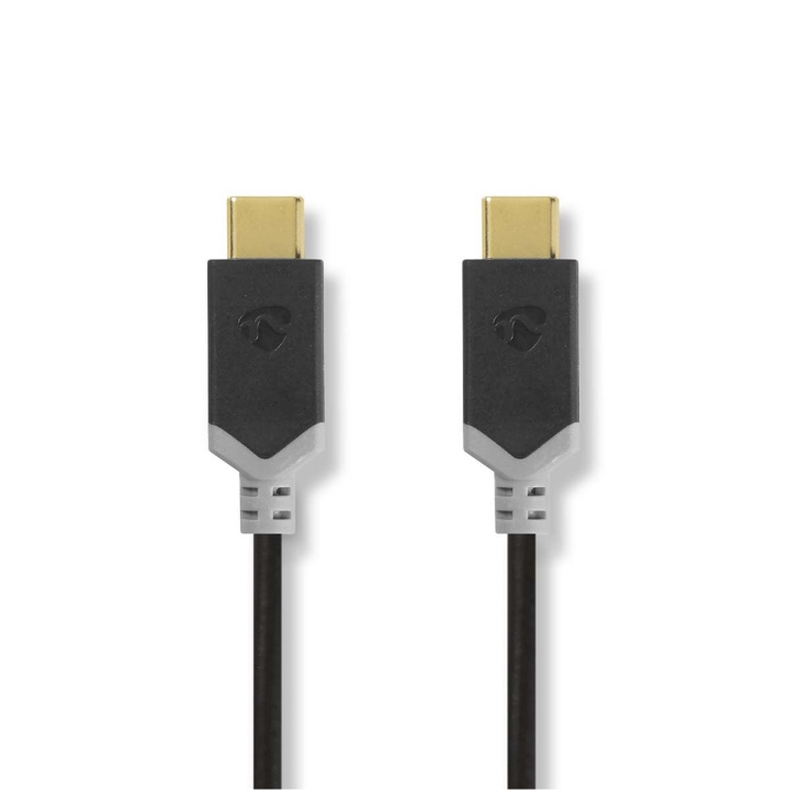 Nedis USB-kabel | USB 3.2 Gen 1 | USB-C™ Hane | USB-C™ Hane | 60 W | 4K@60Hz | 5 Gbps | Guldplaterad | 2.00 m | Rund | PVC | Svart | Låda i gruppen DATORER & KRINGUTRUSTNING / Datorkablar / USB-kablar / USB-C hos TP E-commerce Nordic AB (C66071)