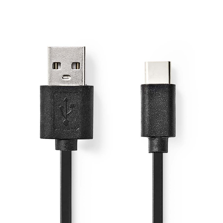 Nedis USB-kabel | USB 2.0 | USB-A Hane | USB-C™ Hane | 15 W | 480 Mbps | Nickelplaterad | 0.10 m | Rund | PVC | Svart | Blister i gruppen DATORER & KRINGUTRUSTNING / Datorkablar / USB-kablar / USB-C hos TP E-commerce Nordic AB (C66085)