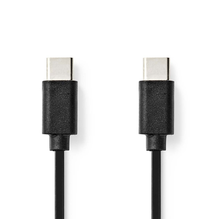 Nedis USB-kabel | USB 2.0 | USB-C™ Hane | USB-C™ Hane | 60 W | 480 Mbps | Nickelplaterad | 1.00 m | Rund | PVC | Svart | Låda i gruppen DATORER & KRINGUTRUSTNING / Datorkablar / USB-kablar / USB-C hos TP E-commerce Nordic AB (C66093)