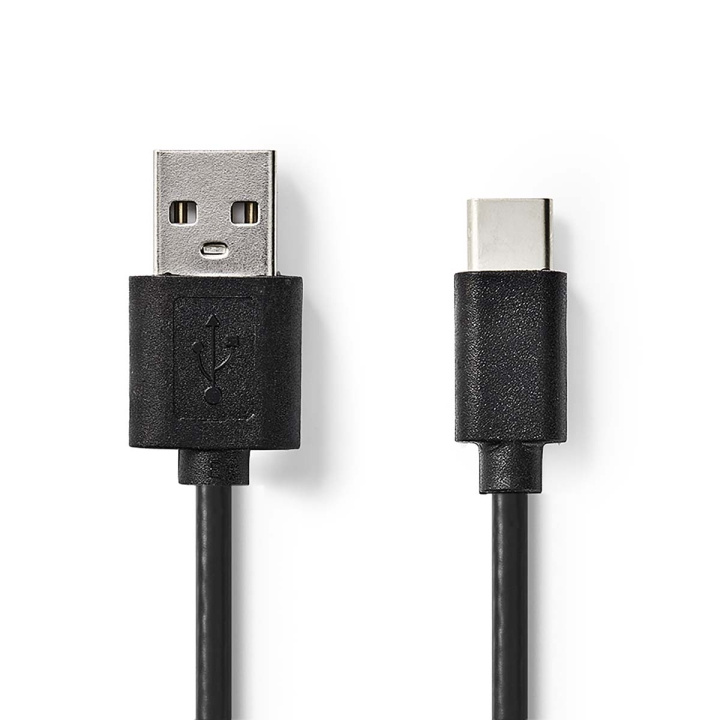 Nedis USB-kabel | USB 2.0 | USB-A Hane | USB-C™ Hane | 5 W | 480 Mbps | Nickelplaterad | 1.00 m | Rund | PVC | Svart | Label i gruppen DATORER & KRINGUTRUSTNING / Datorkablar / USB-kablar / USB-C hos TP E-commerce Nordic AB (C66134)