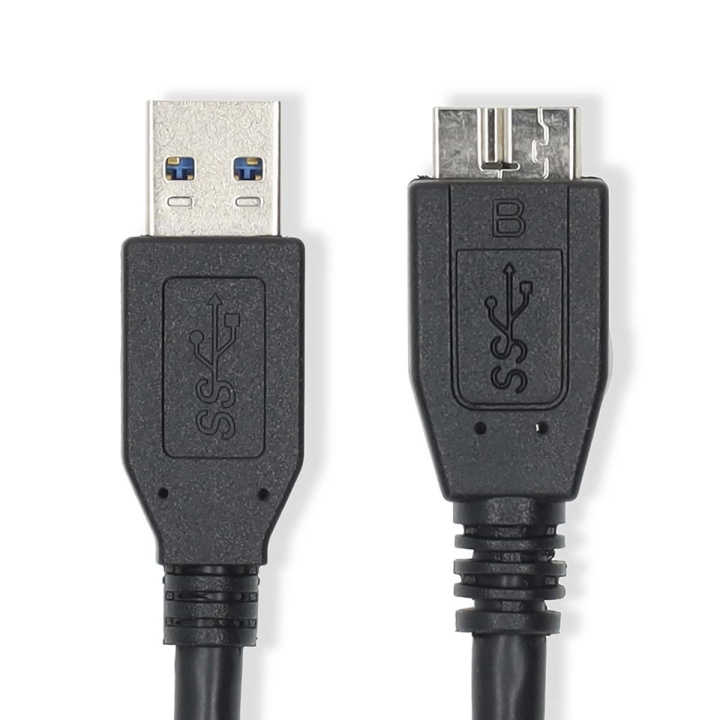 Nedis USB-kabel | USB 3.2 Gen 1 | USB-A Hane | USB Micro-B Hane | 5 Gbps | Nickelplaterad | 1.00 m | Rund | PVC | Blå | Label i gruppen DATORER & KRINGUTRUSTNING / Datorkablar / USB-kablar / Micro-USB hos TP E-commerce Nordic AB (C66144)