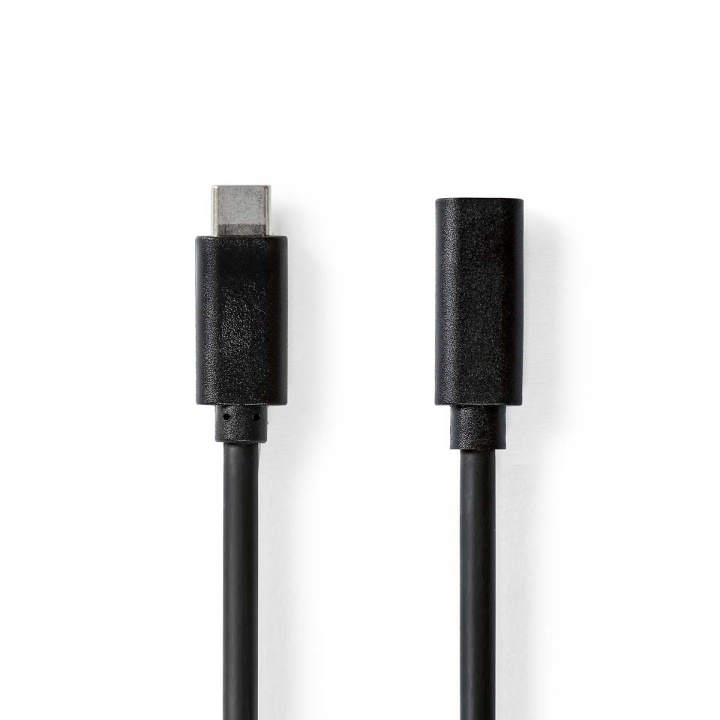 Nedis USB-kabel | USB 3.2 Gen 1 | USB-C™ Hane | USB-C™ Hona | 60 W | 4K@60Hz | 5 Gbps | Nickelplaterad | 1.00 m | Rund | PVC | Svart | Label i gruppen DATORER & KRINGUTRUSTNING / Datorkablar / USB-kablar / USB-C hos TP E-commerce Nordic AB (C66146)