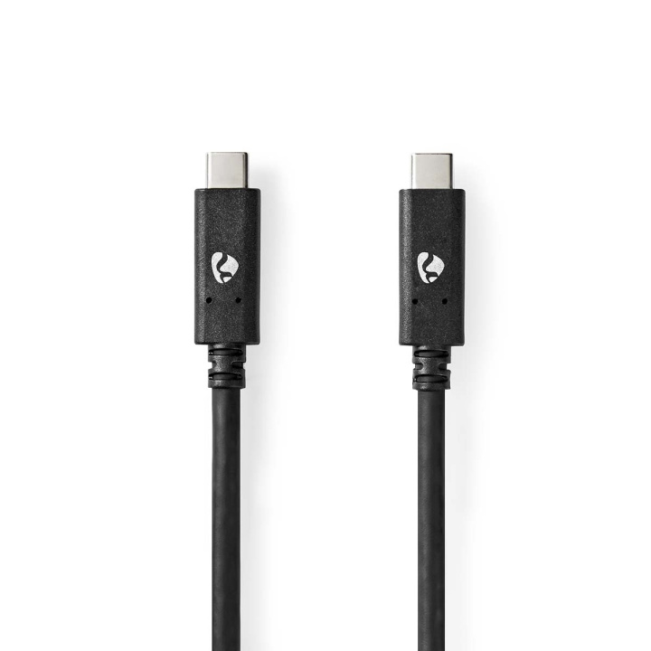 Nedis USB-kabel | USB 3.2 Gen 2 | USB-C™ Hane | USB-C™ Hane | 100 W | 4K@60Hz | 10 Gbps | Nickelplaterad | 1.00 m | Rund | PVC | Svart | Låda i gruppen DATORER & KRINGUTRUSTNING / Datorkablar / USB-kablar / USB-C hos TP E-commerce Nordic AB (C66171)