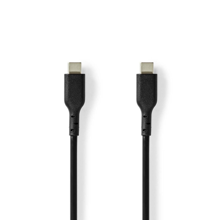 Nedis USB-kabel | USB 2.0 | USB-C™ Hane | USB-C™ Hane | 240 W | 480 Mbps | Nickelplaterad | 2.00 m | Rund | PVC | Svart | Label i gruppen DATORER & KRINGUTRUSTNING / Datorkablar / USB-kablar / USB-C hos TP E-commerce Nordic AB (C66193)
