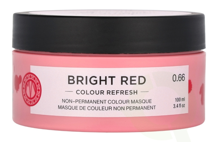 Maria Nila Colour Refresh Non-Pigmented Cream 100 ml 0.66 Bright Red/Sulphate Paraben Free i gruppen SKÖNHET & HÄLSA / Hår & Styling / Hårvårdsprodukter / Hårinpackning hos TP E-commerce Nordic AB (C66201)