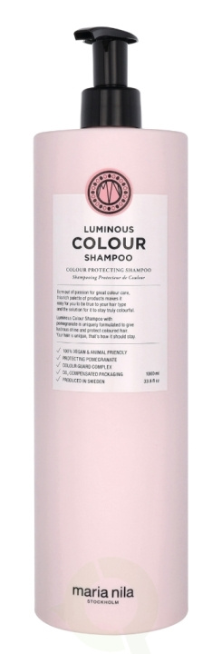 Maria Nila Luminous Colour Shampoo 1000 ml i gruppen SKÖNHET & HÄLSA / Hår & Styling / Hårvårdsprodukter / Schampo hos TP E-commerce Nordic AB (C66204)