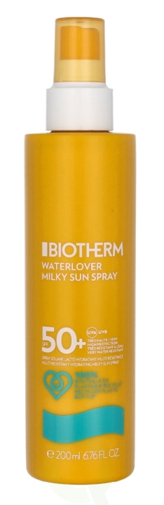 Biotherm Waterlover Sun Milk Spray SPF50+ 200 ml i gruppen SKÖNHET & HÄLSA / Hudvård / Solskydd & Tanning / Solskydd hos TP E-commerce Nordic AB (C66222)