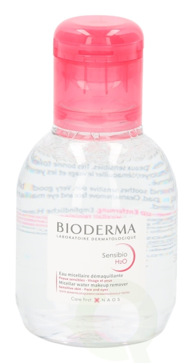 Bioderma Sensibio H2O Make-Up Removing Miceller Solution 100 ml Sensitive Skin/Travel Size i gruppen SKÖNHET & HÄLSA / Hudvård / Ansiktsvård / Rengöring hos TP E-commerce Nordic AB (C66245)