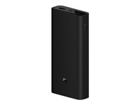 Xiaomi Mi Powerbank 20000mAh Svart i gruppen SMARTPHONE & SURFPLATTOR / Laddare & Kablar / Powerbanks hos TP E-commerce Nordic AB (C66413)