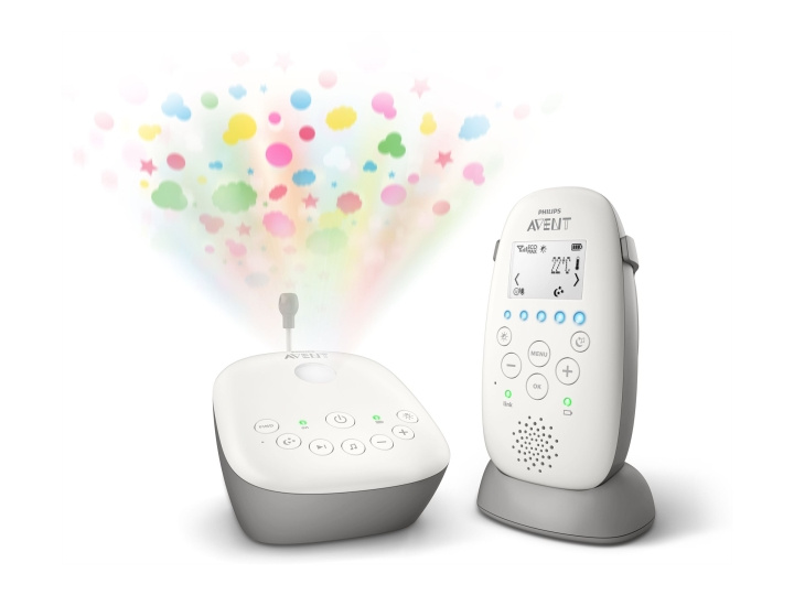 Philips babyövervakningssystem SCD733 i gruppen LEKSAKER, BARN- & BABYPRODUKTER / Barnsäkerhet / Babyvakt hos TP E-commerce Nordic AB (C66555)