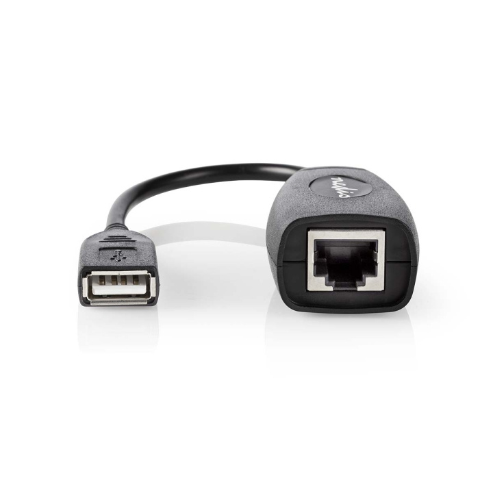 Nedis Aktiv USB-kabel | USB 1.1 | USB-A Hane | RJ45 Hona | 12 Mbps | 0.20 m | Rund | Nickelplaterad | PVC | Koppar | Låda i gruppen DATORER & KRINGUTRUSTNING / Datorkablar / USB-kablar / USB-A hos TP E-commerce Nordic AB (C66652)