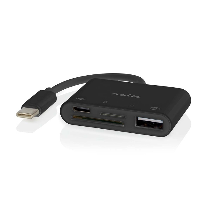 Nedis USB-hubb | 1x USB-C™ | 1x USB A / 1x USB-C™ | 4-Port port(s) | USB 2.0 | USB ström | SD & MicroSD i gruppen SMARTPHONE & SURFPLATTOR / Laddare & Kablar / Adaptrar hos TP E-commerce Nordic AB (C66656)