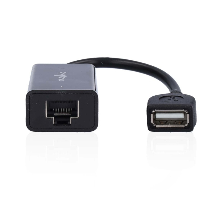 Nedis USB-förlängare | USB 2.0 | 1x USB-A Hane | 1x RJ45 Female | 1x USB-A Hona | 1x RJ45 Female | 50 m | 480 Mbps | Nickelplaterad | Rund | PVC | Svart | Låda i gruppen SMARTPHONE & SURFPLATTOR / Laddare & Kablar / Adaptrar hos TP E-commerce Nordic AB (C66712)