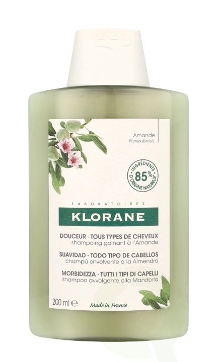 Klorane Softness & Hold Shampoo With Almond Milk 200 ml i gruppen SKÖNHET & HÄLSA / Hår & Styling / Hårvårdsprodukter / Schampo hos TP E-commerce Nordic AB (C66764)