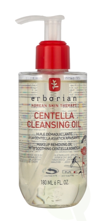 Erborian Centella Cleansing Oil 180 ml i gruppen SKÖNHET & HÄLSA / Hudvård / Ansiktsvård / Rengöring hos TP E-commerce Nordic AB (C66785)