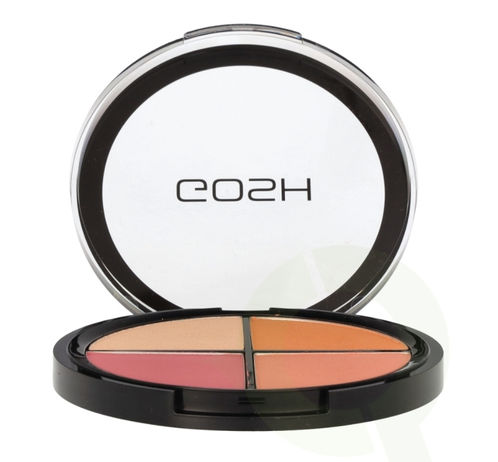 Gosh Strob\'n Glow Kit 20 g #002 Blush i gruppen SKÖNHET & HÄLSA / Makeup / Basmakeup / Contour/Highlight hos TP E-commerce Nordic AB (C66787)