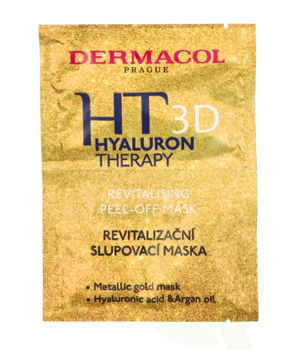 Dermacol HT 3D Hyaluron Therapy Revitalising Peel-Off Mask 15 ml i gruppen SKÖNHET & HÄLSA / Hudvård / Ansiktsvård / Masker hos TP E-commerce Nordic AB (C66791)