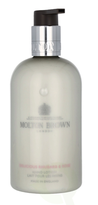 Molton Brown M.Brown Delicious Rhubarb & Rose Hand Lotion 300 ml i gruppen SKÖNHET & HÄLSA / Manikyr/Pedikyr / Handkräm hos TP E-commerce Nordic AB (C66866)